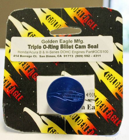 Golden Eagle Cam Seal for Honda/Acura B & H Series B16 B18c H22 -Blue GCS100-BL