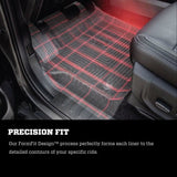 Husky Liners WeatherBeater Black Front & 2nd Seat Floor Liners for 14 Chevrolet Silverado/GMC Sierra