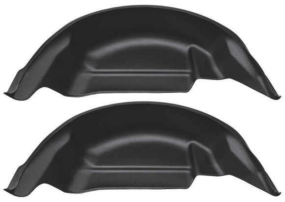Husky Liners Rear Wheel Well Guards - Black for 2015 Ford F-150