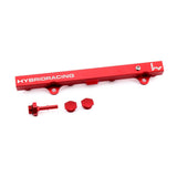 Hybrid Racing K-Ser Fuel Rail&Fittings(for 01-05 Honda Civic Si&02-06 Acura RSX)-Red