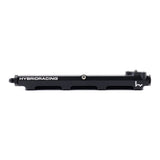 Hybrid Racing Aluminum Black Fuel Rail for Acura / Honda B Series & Unviersal