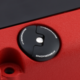 HYBRID RACING V2 SLIM OIL CAP - BLACK for Honda / Acura - HYB-OCA-01-05