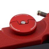 HYBRID RACING V2 SLIM OIL CAP -RED for HONDA & ACURA - HYB-OCA-01-07