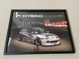 Hybrid Racing x Eric Kutil Racing #82 GLTC Racecar Poster