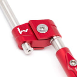 HYBRID RACING SHORT SHIFTER ASSEMBLY RED (UNIVERSAL B/D-SERIES)