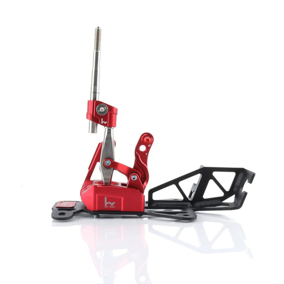 Hybrid Racing Short Shifter Assembly (for 97-01 Prelude, 98-02 Accord, 00-06 Insight, 03 CL Type-S)-Red
