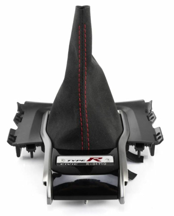 Hybrid Racing Alcantara Shift Boot Black for 2016-2021 Honda Civic HYB-SBA-01-01