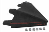Hybrid Racing Alcantara Shift Boot Black (02-06 Acura RSX)