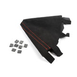 HYBRID RACING ALCANTARA SHIFT BOOT (22+ HONDA CIVIC) Black Stitch