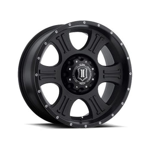 ICON ALLOYS SHIELD SAT BLK - 20 X 9 / 5 X 150 / 16MM / 5.625" BS