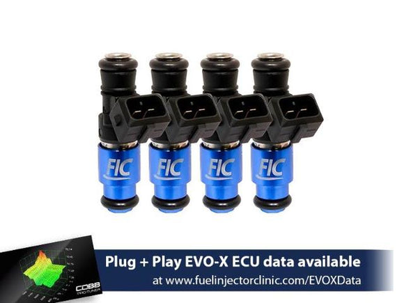 Fuel Injector Clinic 1650cc Fuel Injector Set (High-Z) for FIC Mitsubishi Evo X
