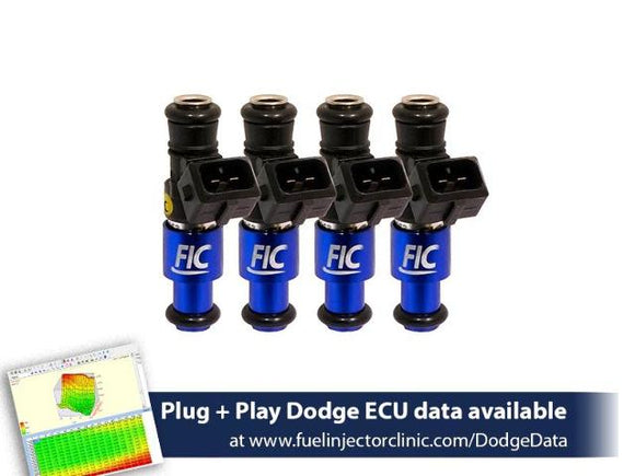 Fuel Injector Clinic 1200cc Fuel Injector Set (High-Z) for FIC Dodge SRT-4