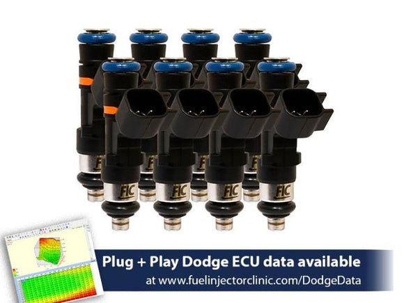 Fuel Injector Clinic 525cc FIC Fuel Injector Set for Dodge Hemi SRT-8, 5.7