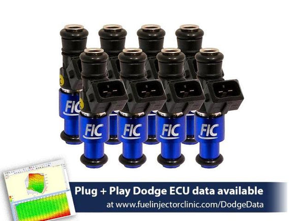 Fuel Injector Clinic 1200cc FIC Fuel Injector Set for Dodge Hemi SRT-8, 5.7