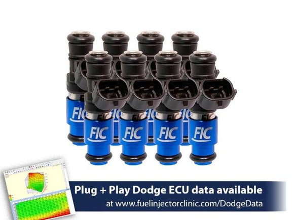 Fuel Injector Clinic 2150cc FIC Fuel Injector Set for Dodge Hemi SRT-8, 5.7