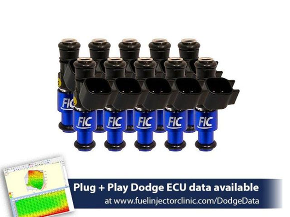 Fuel Injector Clinic 1440cc FIC Set for Dodge Viper ZB2 ('08-'10) VX1 ('13-'17)
