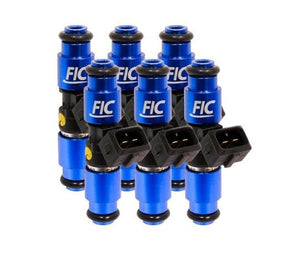 Fuel Injector Clinic 1650cc FIC Fuel Injector Set for VW / Audi (6 cyl, 64mm)