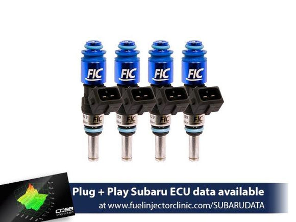 Fuel Injector Clinic 1200cc F Inject Set for Subaru Sti (04-06)Legacy GT(05-06)