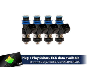 Fuel Injector Clinic 1650cc FIC Fuel Injector Set for Subaru BRZ