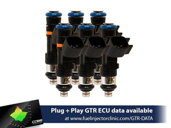 Fuel Injector Clinic 1000cc High-Z Fuel Injector Set FIC Nissan R35 GT-R