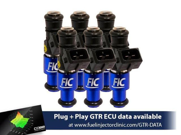 Fuel Injector Clinic 1200cc Fuel Injector Set (High-Z) for FIC Nissan R35 GT-R