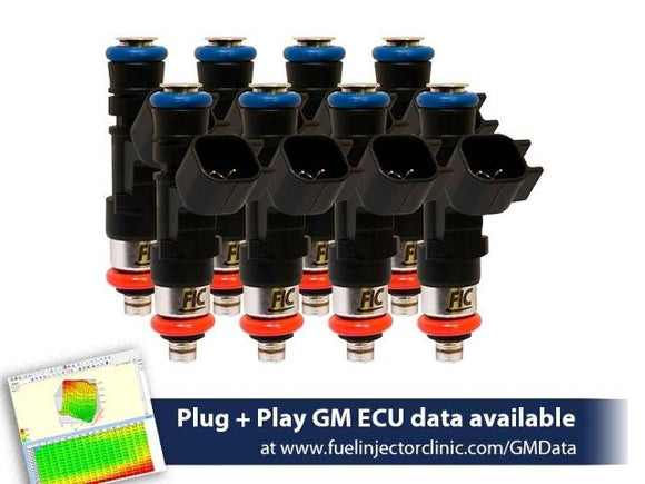 Fuel Injector Clinic 2150cc (240lbs/hr FP) FIC Fuel Injector Set for LS1 engines