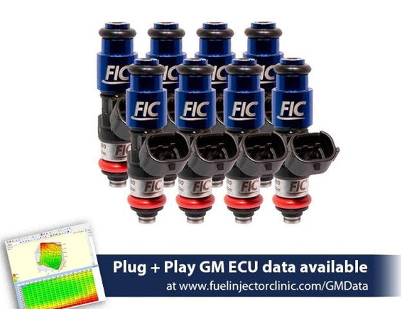 Fuel Injector Clinic 2150cc (240lbs/hr FP) FIC Fuel Injector Set for LS2 engines