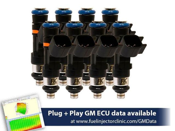 Fuel Injector Clinic 1000cc Fuel Injector Set for 4.8/5.3/6.0 Truck Motors 99-06