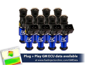 Fuel Injector Clinic 1200cc Fuel Injector Set for 4.8/5.3/6.0 Truck Motors 07-13