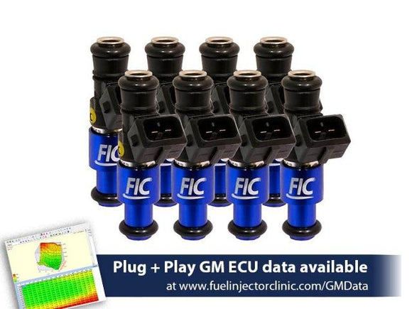 Fuel Injector Clinic 1200cc Fuel Injector Set for 4.8/5.3/6.0 Truck Motors 07-13