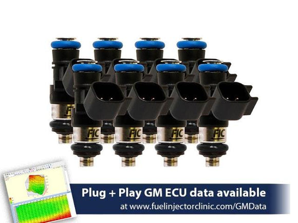 Fuel Injector Clinic 1000cc Fuel Injector Set for 6.2 Truck Motors 09-13 High-Z