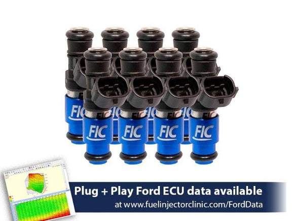 Fuel Injector Clinic 2150cc Fuel Injector Set for Ford Shelby GT500 07-14