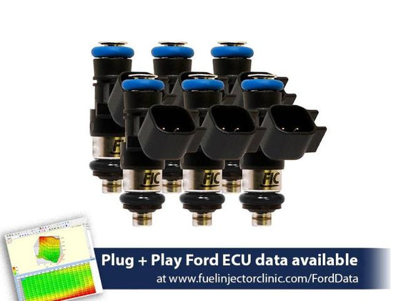 Fuel Injector Clinic 1000cc FIC Fuel Injector Set for Ford Mustang V6 2011-2017