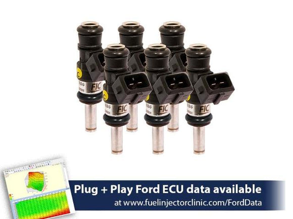 Fuel Injector Clinic 1200cc FIC Fuel Injector Set for Ford Mustang V6 2011-2017