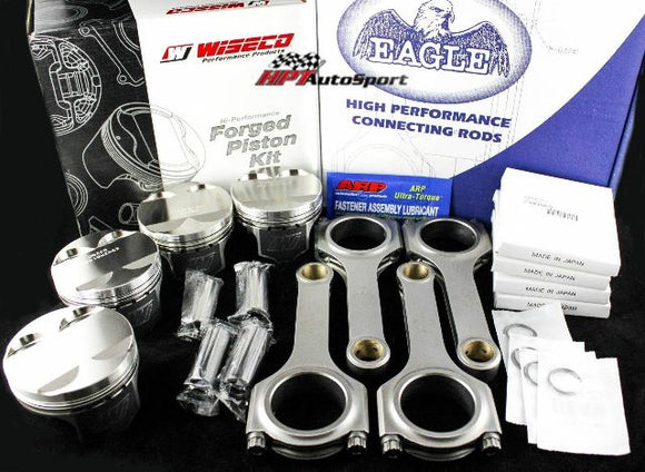 Wiseco Pistons & Eagle Rods Honda Civic D16 8.5:1 75.5mm K546M755/CRS5394H3D