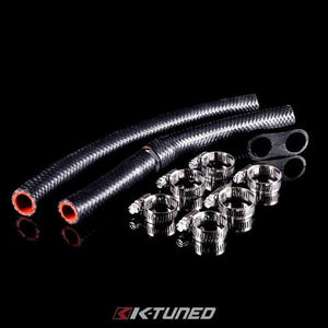 K-Tuned Heater Hose Adapter Kit (w/ hose & clamps) KHH-AF-306