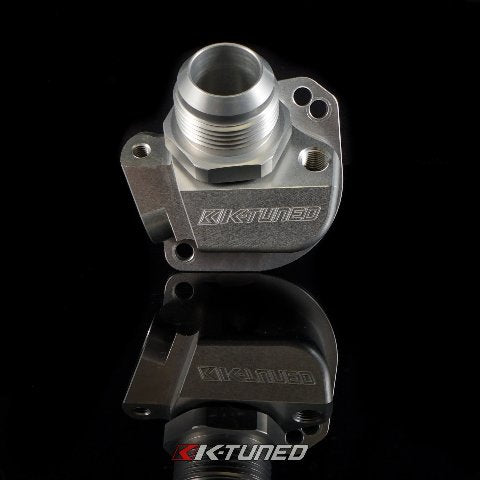 K-Tuned B/D Series Lower Thermostat Housing w/16AN and Hose End Fitting