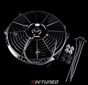 K-Tuned 12"Slim  fan (w/ Install kit) - KTD-FAN-04