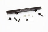 K-Tuned Fuel Rail with 6AN adapter & 8AN plug and EFI Fitting BLACK KTD-KRB-F20