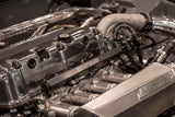 K-Tuned Fuel Rail & Gauge Combo Black Honda K20 K24 RSX Civic Integra KTD-KRB-G30