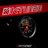 K-Tuned K-Series Fuel Rail (Blue) w/Center Mount Gauge and IAA-KTD-KRL-G30