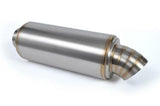 K-Tuned Turndown (Dolphin Tail) Tip Universal Stainless Steel Muffler 3"