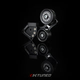 K-Tuned Side Mount Pulley Kit (Black) for Honda Acura K24 - KTD-SM2-K24