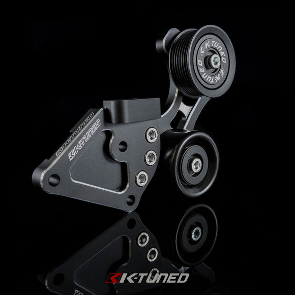 K-Tuned Side Mount Pulley Kit (Black) for Honda Acura K24 - KTD-SM2-K24