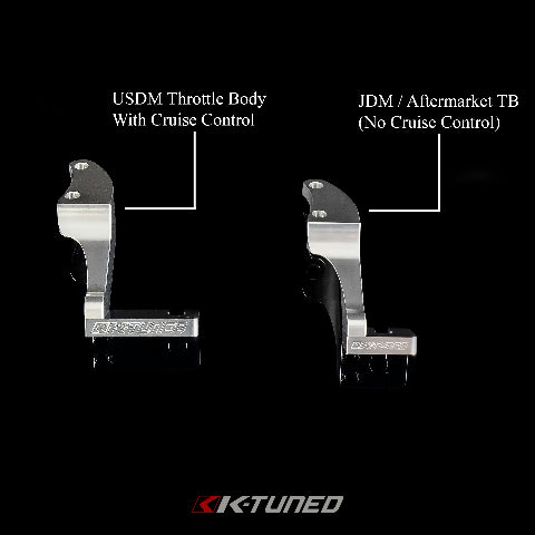 K-Tuned Universal Throttle Cable Billet Bracket - KTD-TCU-BKT