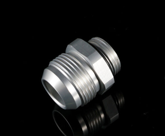 K-Tuned Silver AN to ORB (O-Ring) Fitting -16AN to 16 O-Ring KUW-16A-16OR