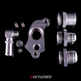 K-Tuned NEW - K20 Upper Coolant Housing  For RWD (W/ Hose Fitting) - KUW-20R-HE