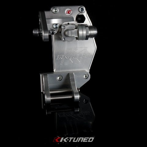 K-Tuned K-Series Water Plate w/Alternator Brackets and Fittings - KWP-TB-402