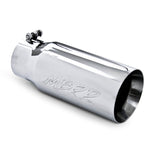 MBRP 5" Outlet/4" Inlet/12"Length Dual Wall Straight Exhaust Tip - UNIVERSAL - mbrp T5049