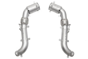 SOUL 3.5in Sport Downpipes (w/ 200 Cell Cats) for 2015+ McLaren 570S/GT/540C